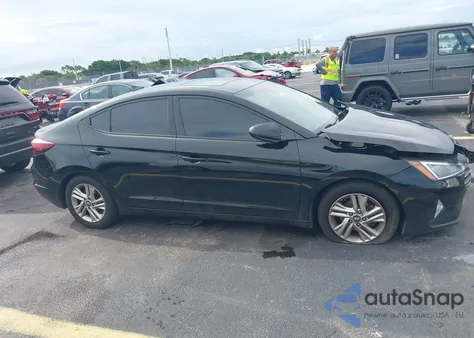 2019 Hyundai Elantra Value Edition из США, поврежденный, VIN 5NPD84LF3KH445839